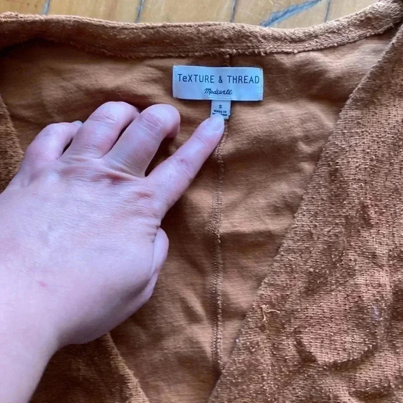 Madewell faux wrap top - Picture 2 of 6